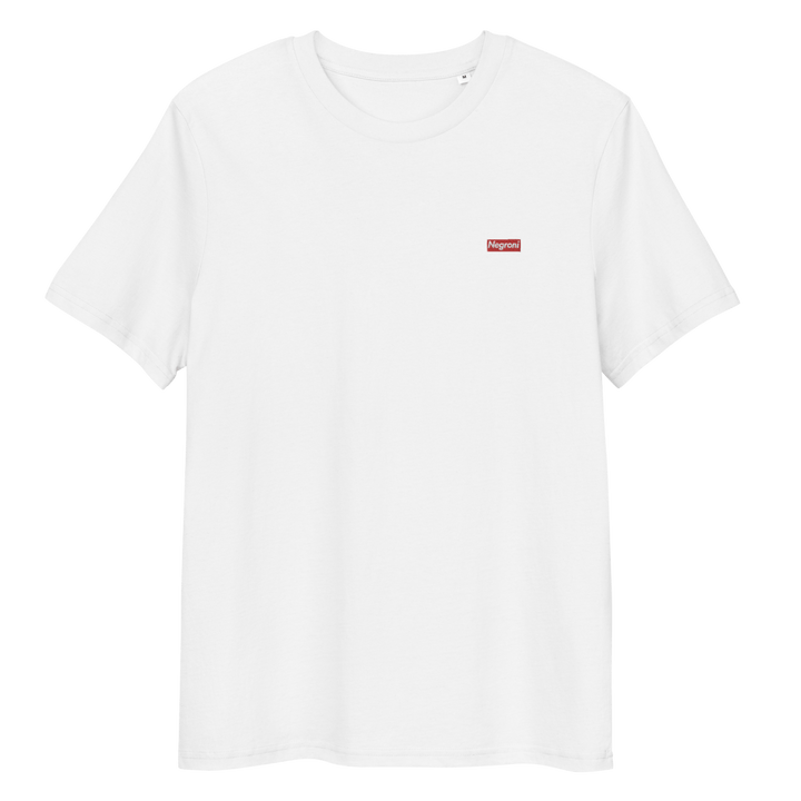 Support Your Local Negroni Unisex organic cotton t-shirt - S - Cocktailored