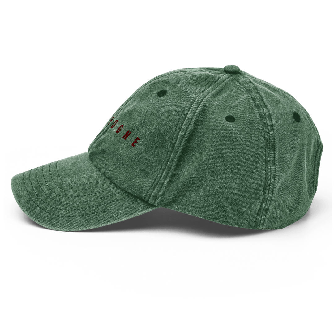 The Bourgogne Vintage Hat - Vintage Bottle Green - Cocktailored