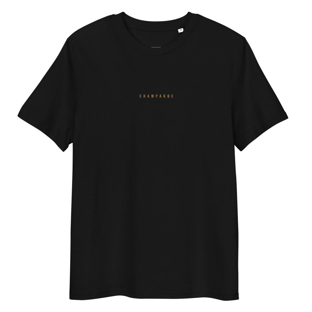 The Champagne organic t-shirt - Black - Cocktailored