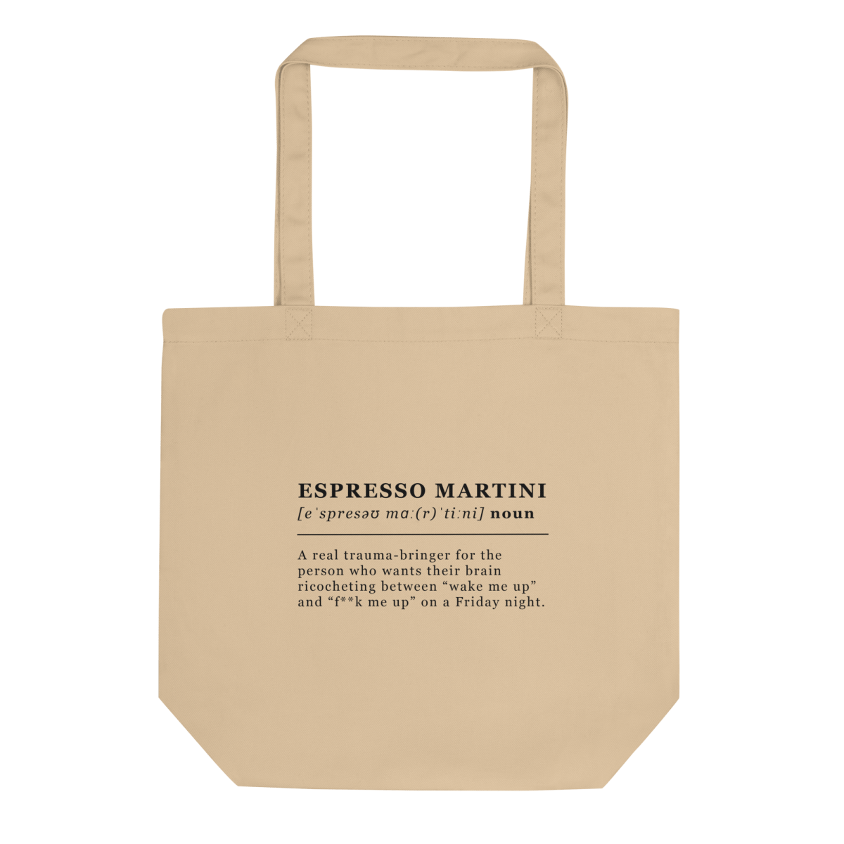 Borsa Tote In Tela Ecologica Per La Spesa – Con Messaggio 'Sobrietà' – Biodegradabile E Leggera