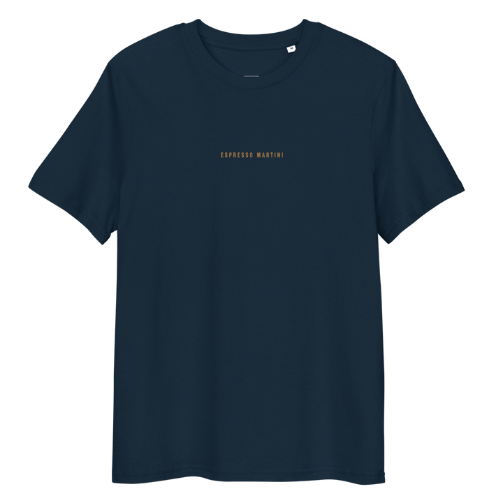 The Espresso Martini organic t-shirt - French Navy - Cocktailored