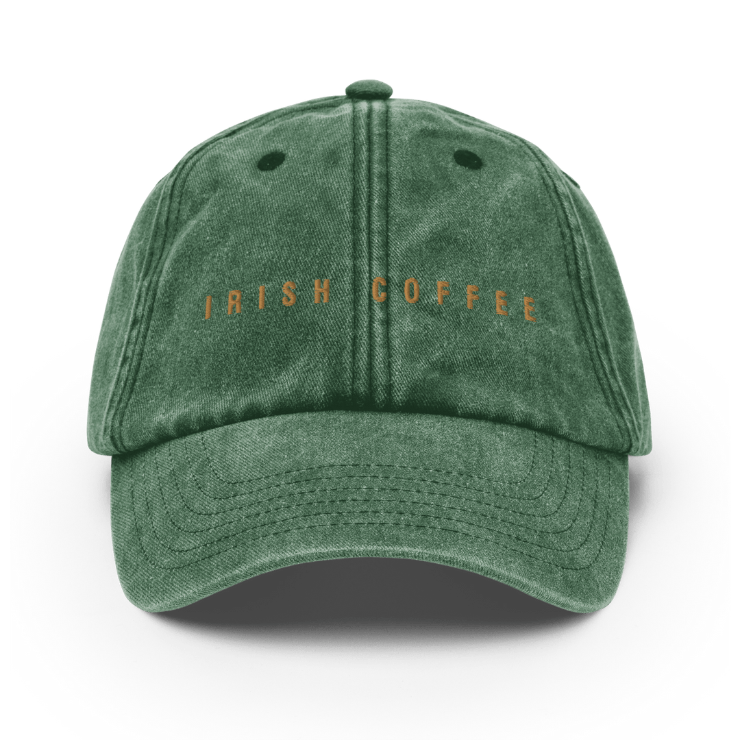 The Irish Coffee Vintage Hat - Vintage Bottle Green - Cocktailored