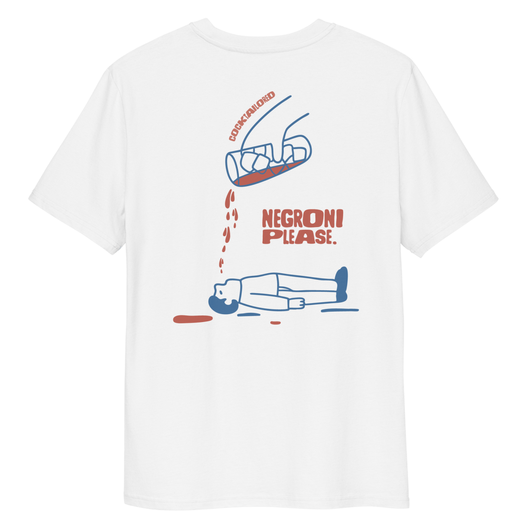 The Negroni Guy organic t-shirt - S - Cocktailored