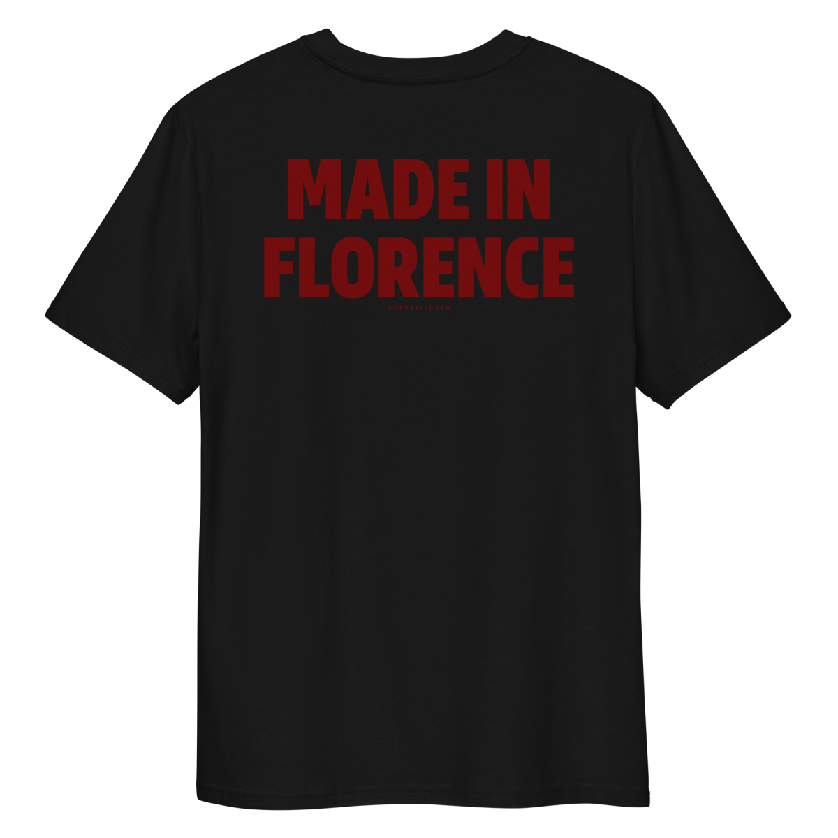 The Negroni "Made In" organic t-shirt