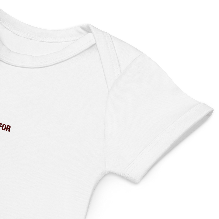 The Negroni Organic cotton baby bodysuit - White - Cocktailored