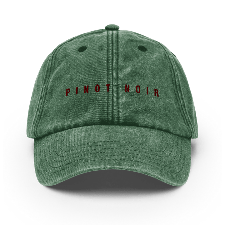 The Pinot Noir Vintage Hat - Vintage Bottle Green - Cocktailored