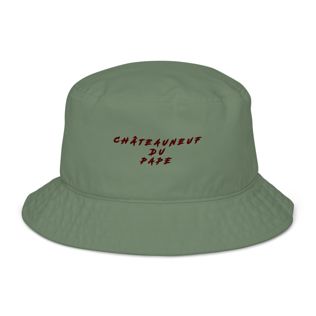The Châteauneuf-du-Pape Organic bucket hat - Dill - Cocktailored