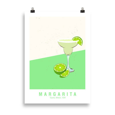 The Margarita Poster - 50x70 cm - - Cocktailored