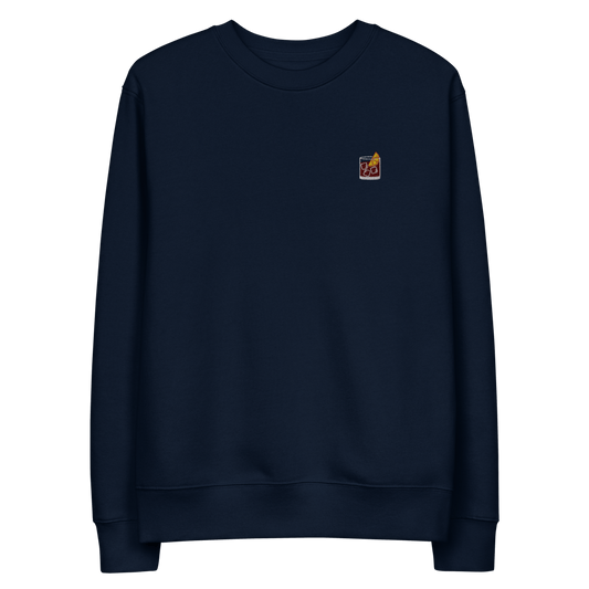 The Negroni Glass eco sweatshirt - French Navy - Cocktailored