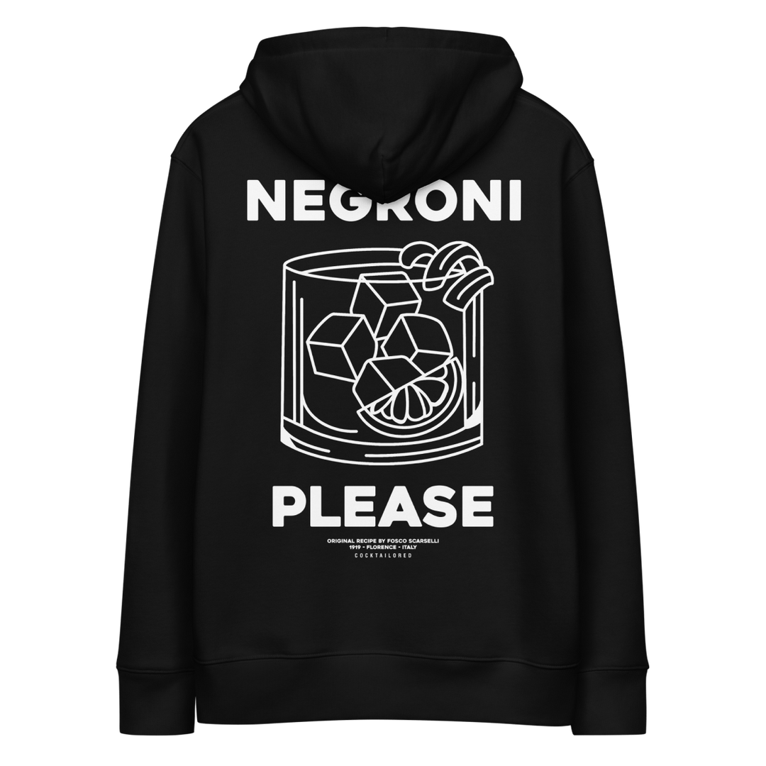 The Negroni Pls. Eco Hoodie - Black - Cocktailored