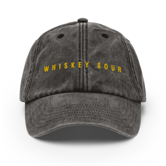 The Whiskey Sour Vintage Hat - Vintage Black - Cocktailored